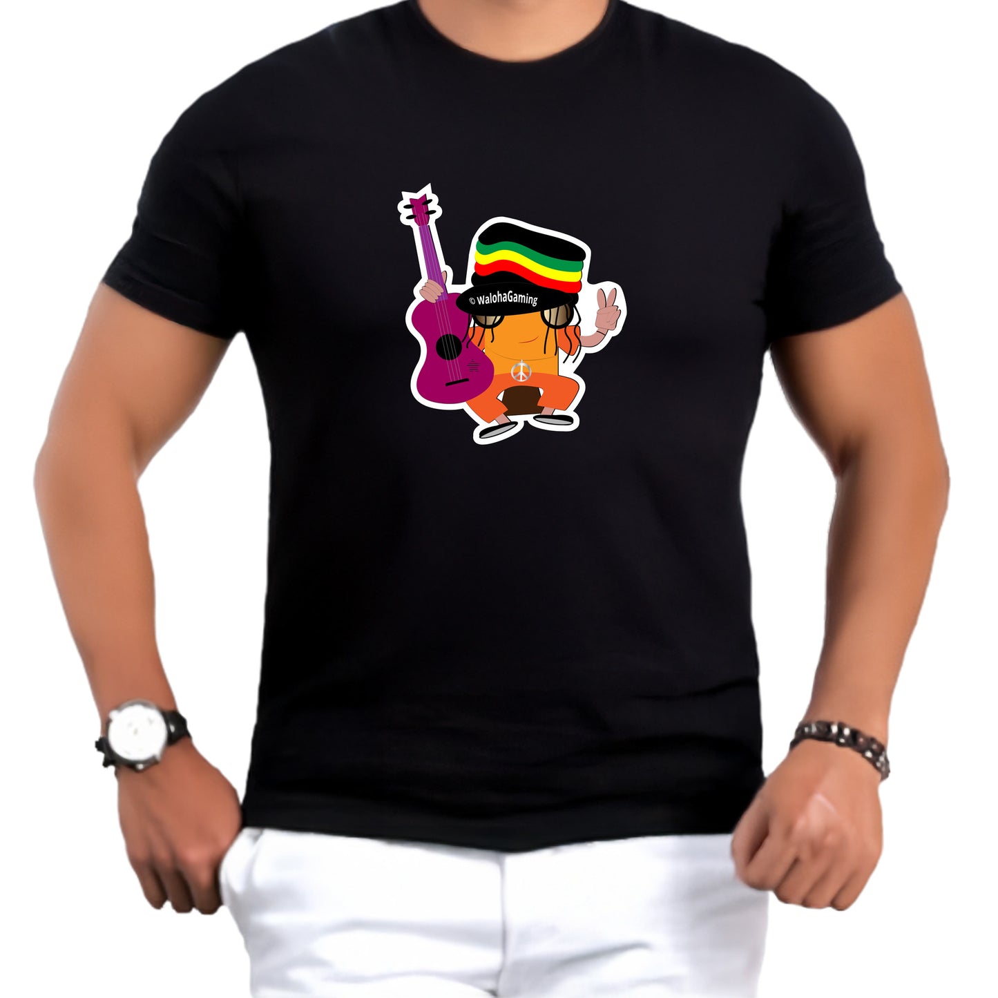 Unisex T-Shirt Schwarz – Harry