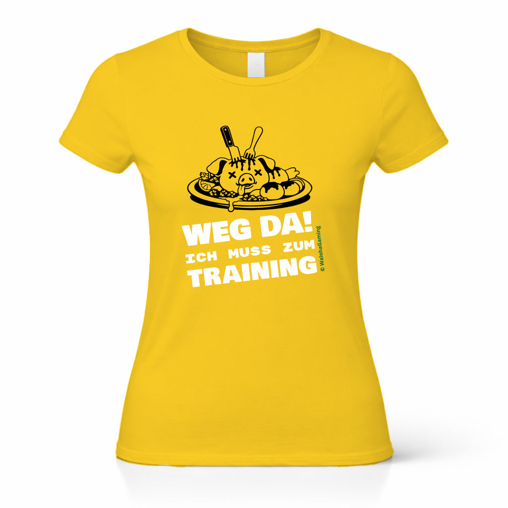 Damen Schweinebraten Fun-Shirt