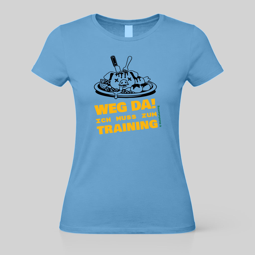 Damen Schweinebraten Fun-Shirt