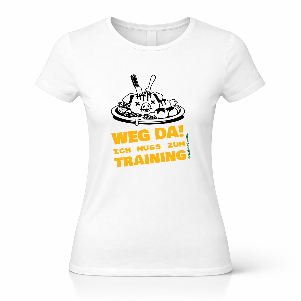 Damen Schweinebraten Fun-Shirt