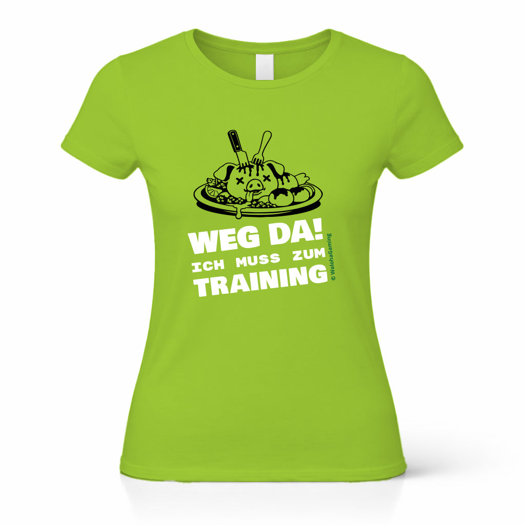 Damen Schweinebraten Fun-Shirt