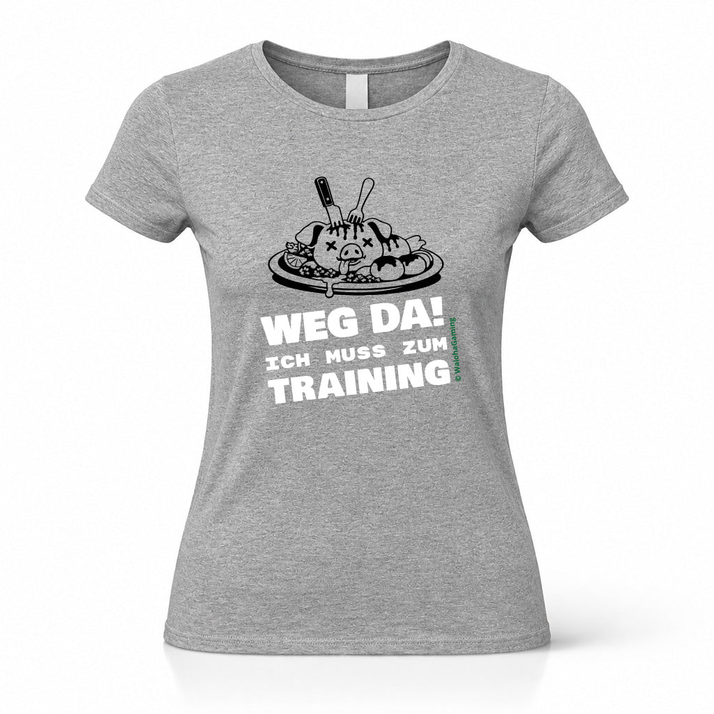 Damen Schweinebraten Fun-Shirt