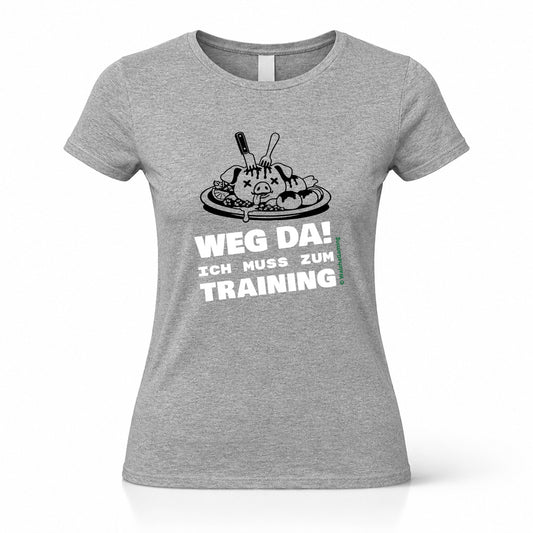 Damen Schweinebraten Fun-Shirt